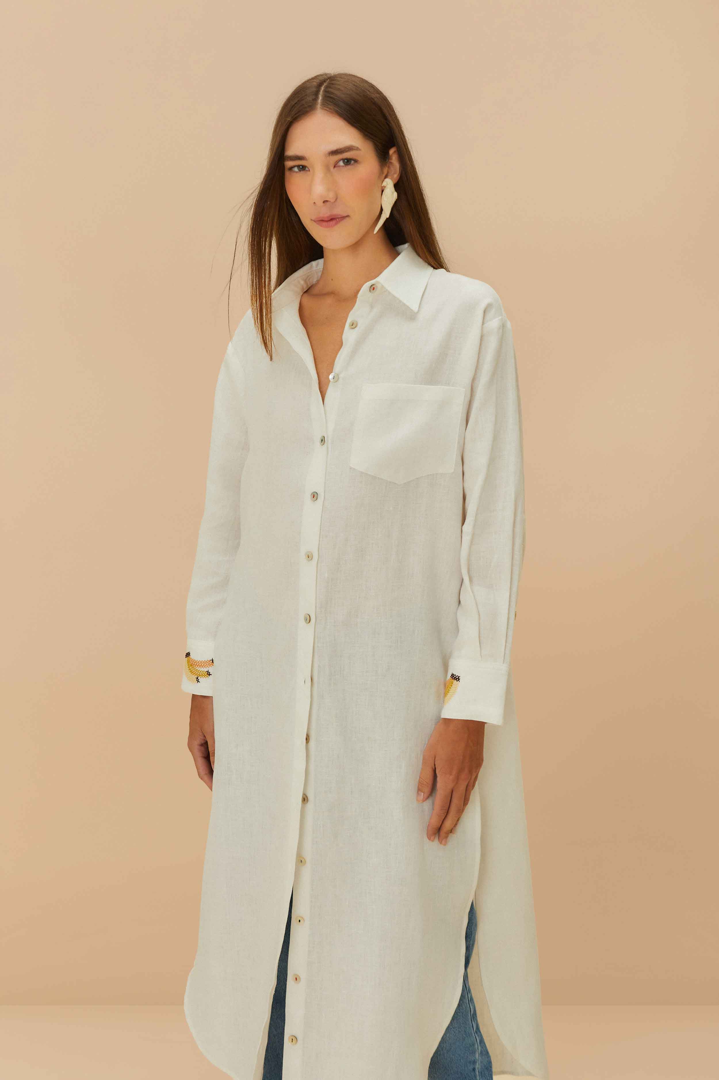 Off-White Euroflax™ Premium Linen Blouse - Image 2