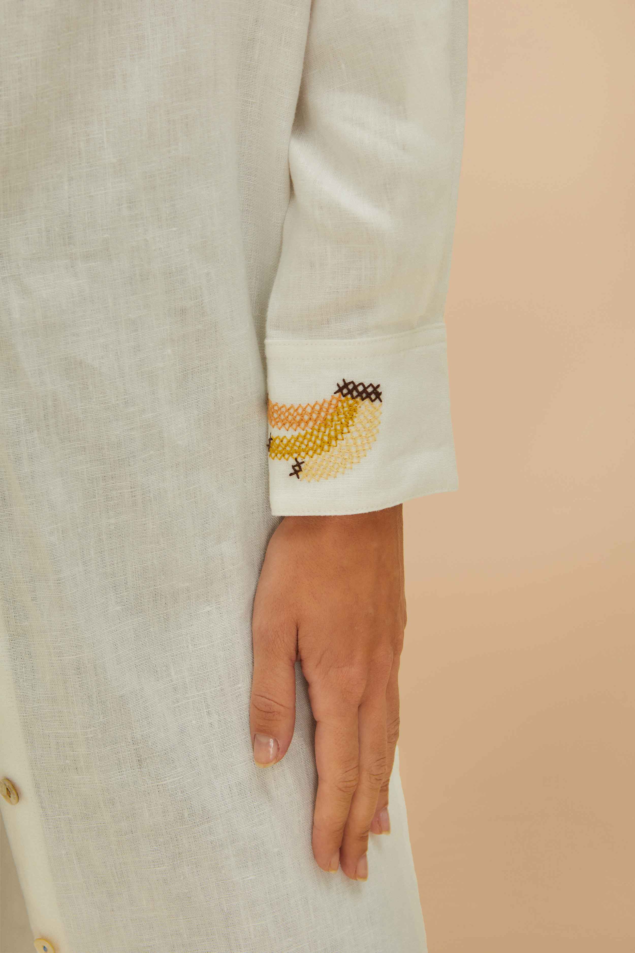 Off-White Euroflax™ Premium Linen Blouse - Image 3