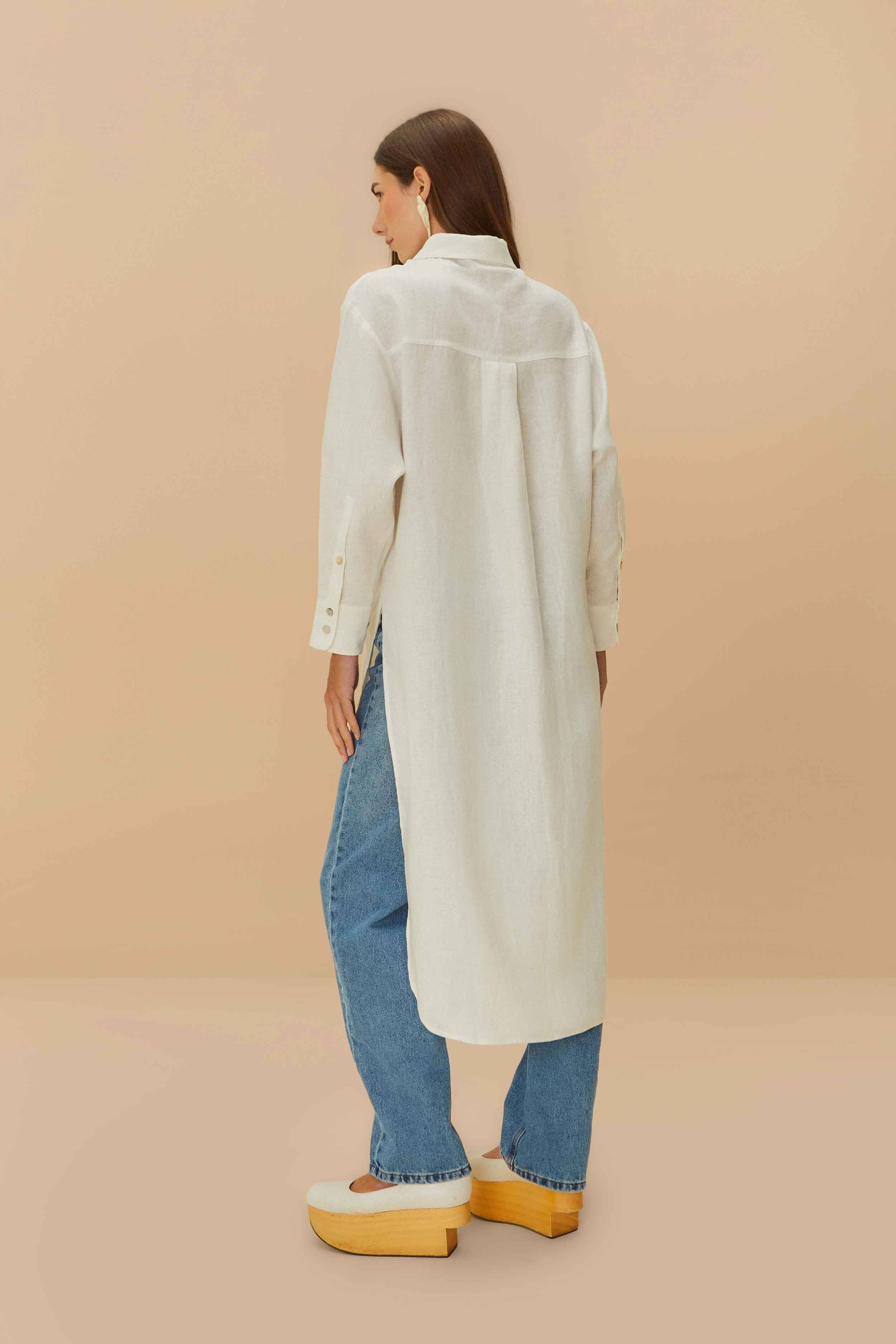 Off-White Euroflax™ Premium Linen Blouse - Image 4
