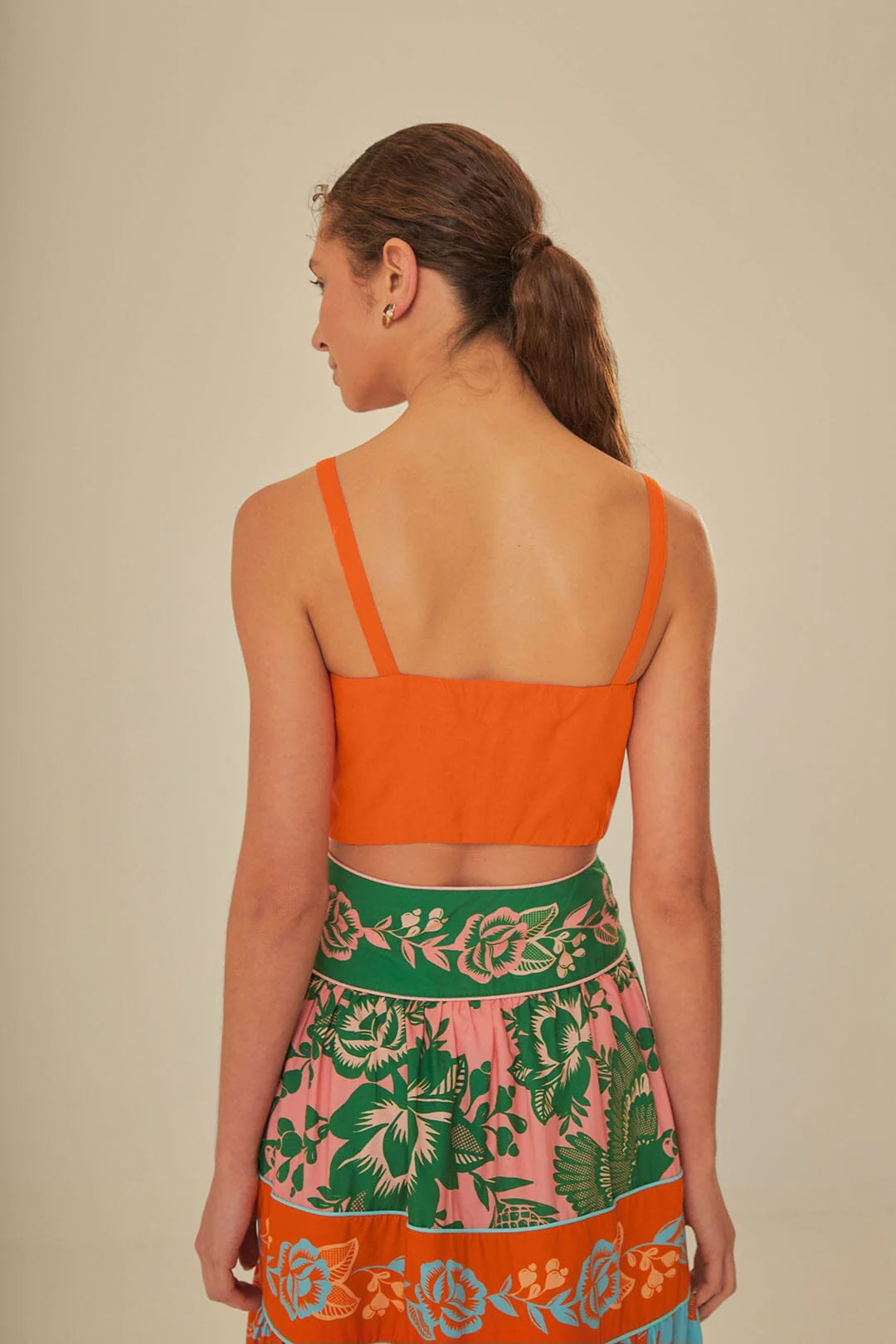 Orange Front Bow Top - Image 4