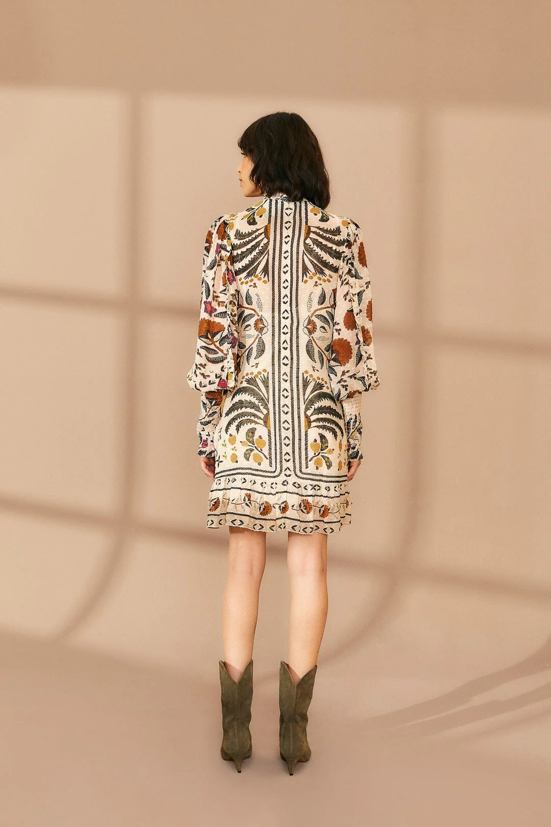Sand Palms Paradise High Neck Mini Dress - Image 4