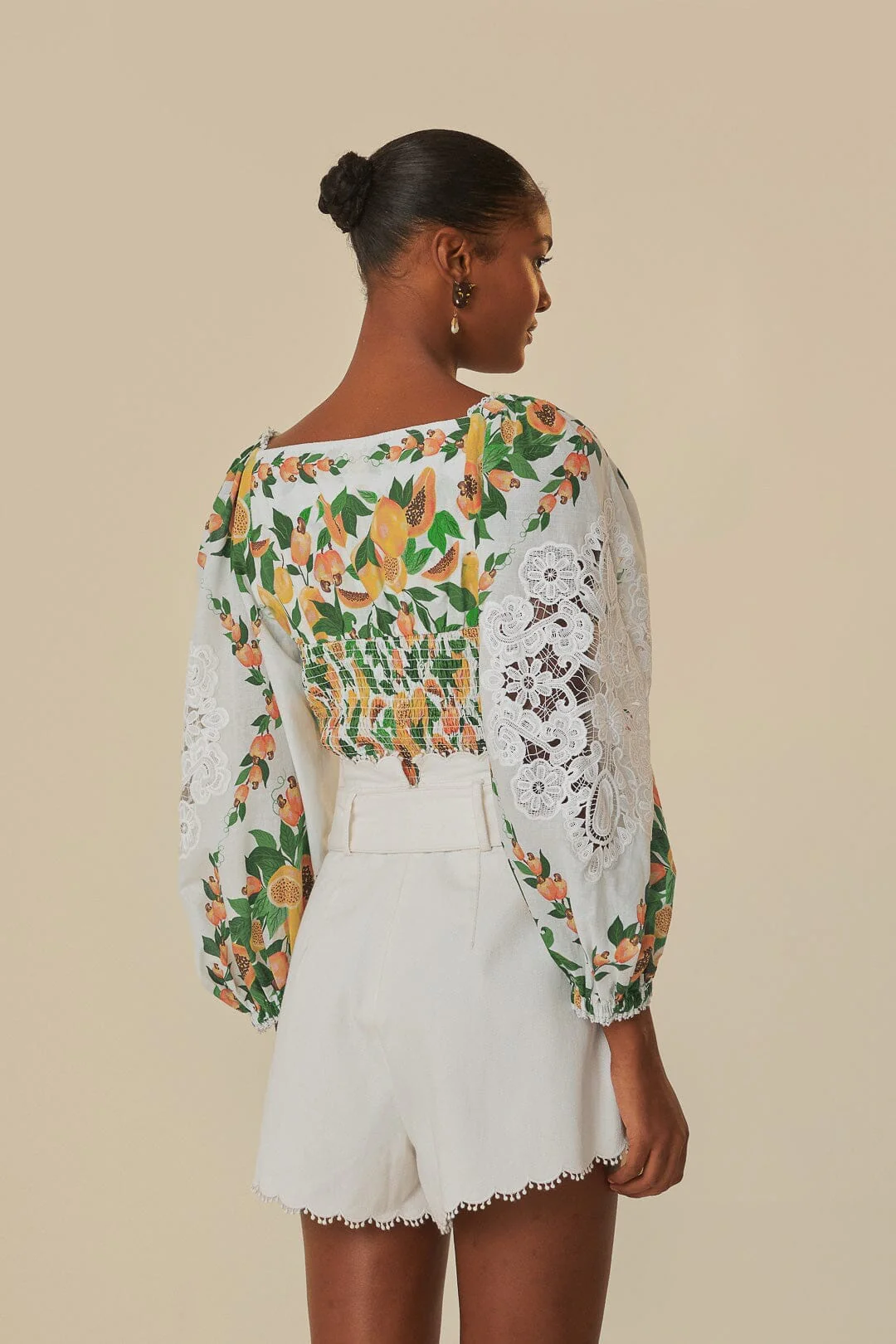 Off-White Papaya Salad Blouse - Image 4
