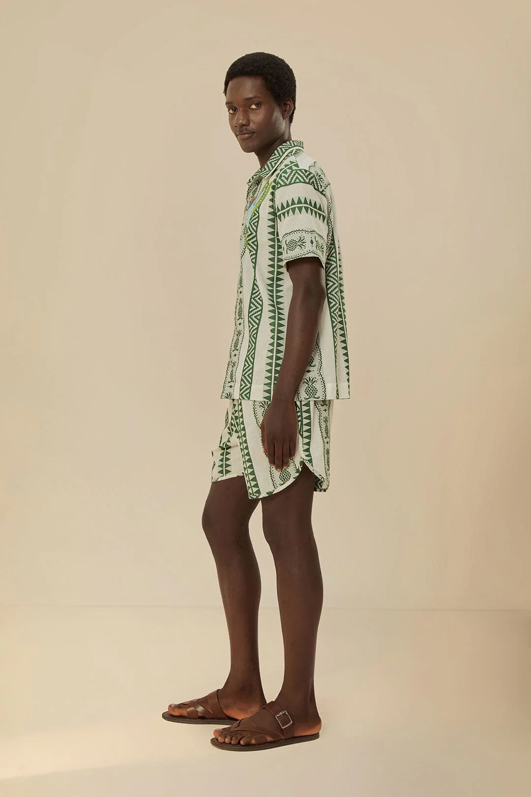 Pineapple Jacquard Shorts - Image 3