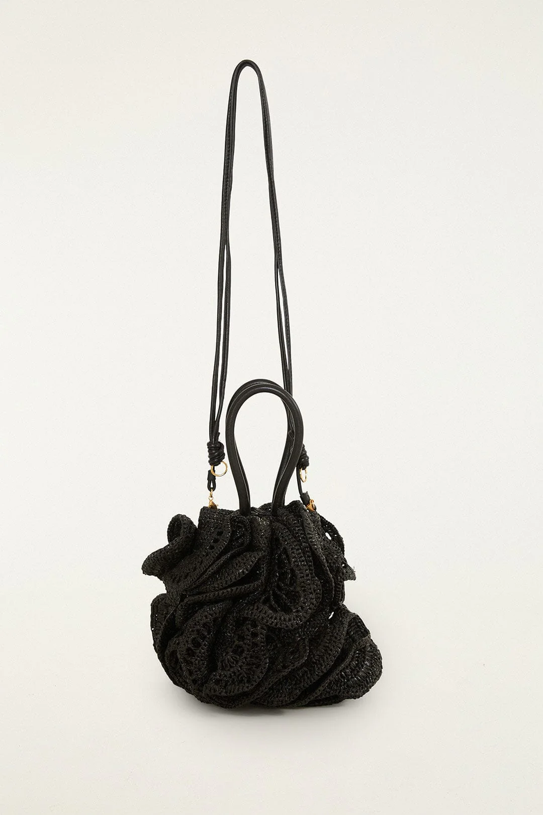 Raffia Flower Bag - Image 2