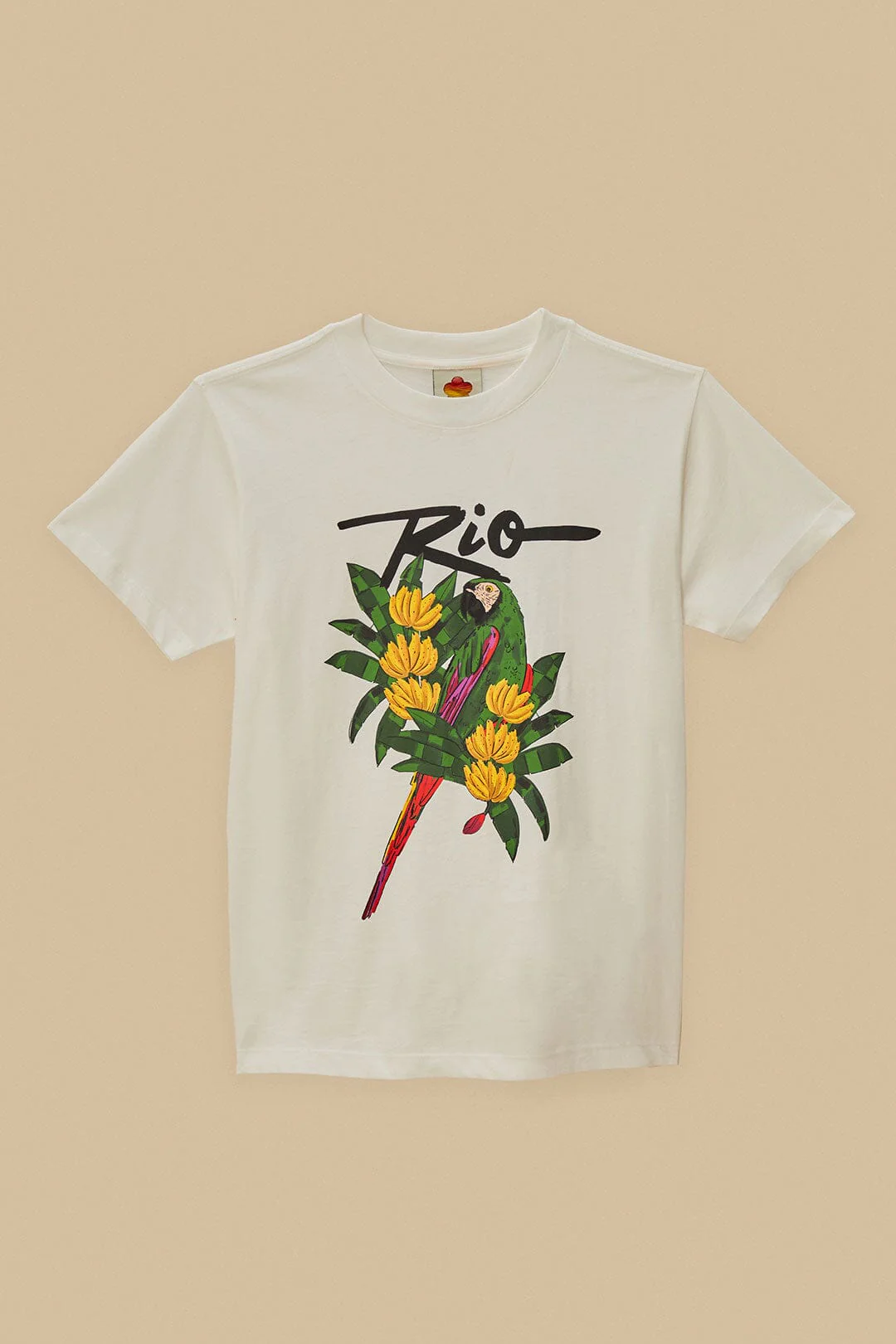 Off-White Rio Macaw Organic Cotton T-Shirt - Image 5