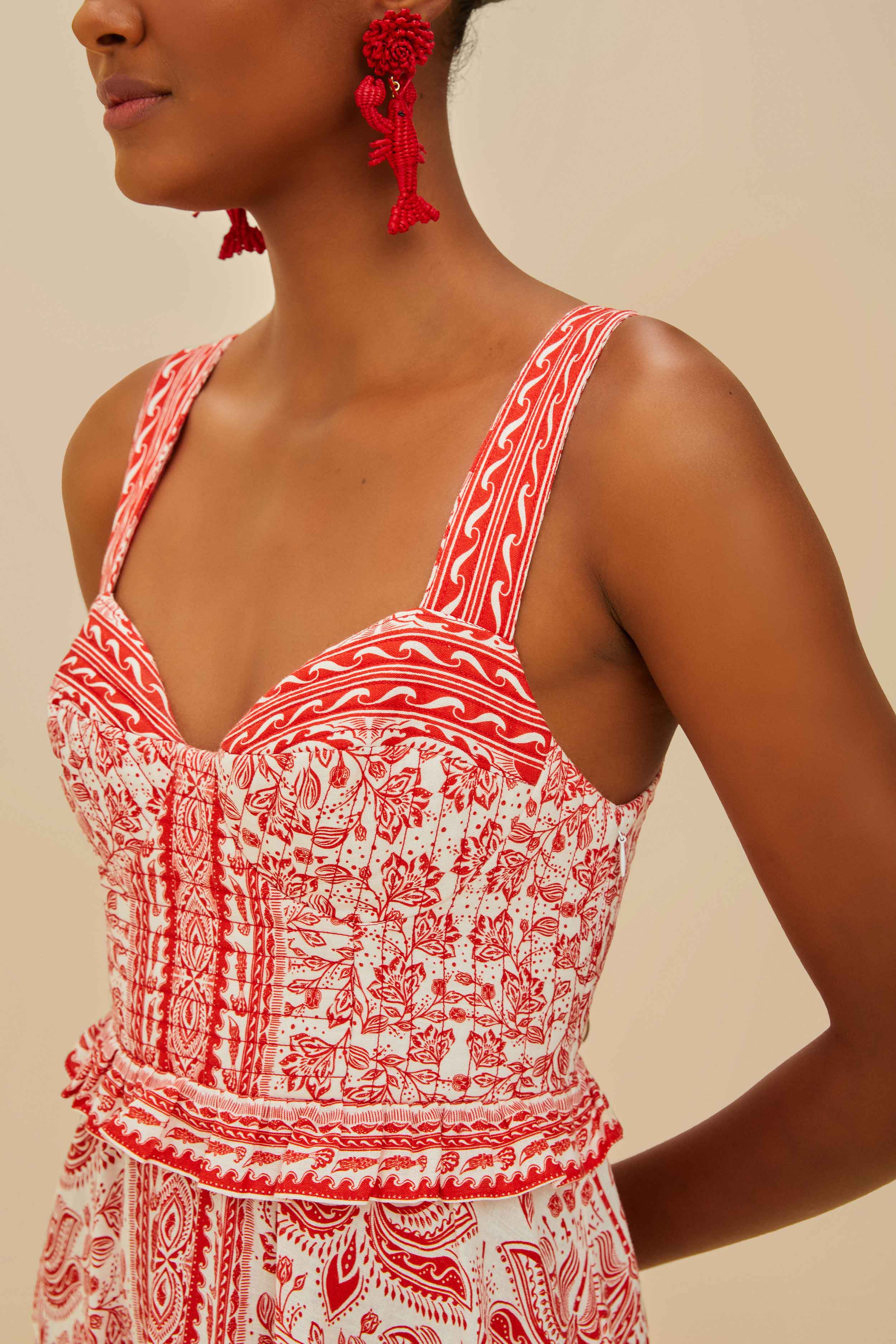 Red River Ride LENZING™ ECOVERO™ Euroflax™ Midi Dress - Image 4