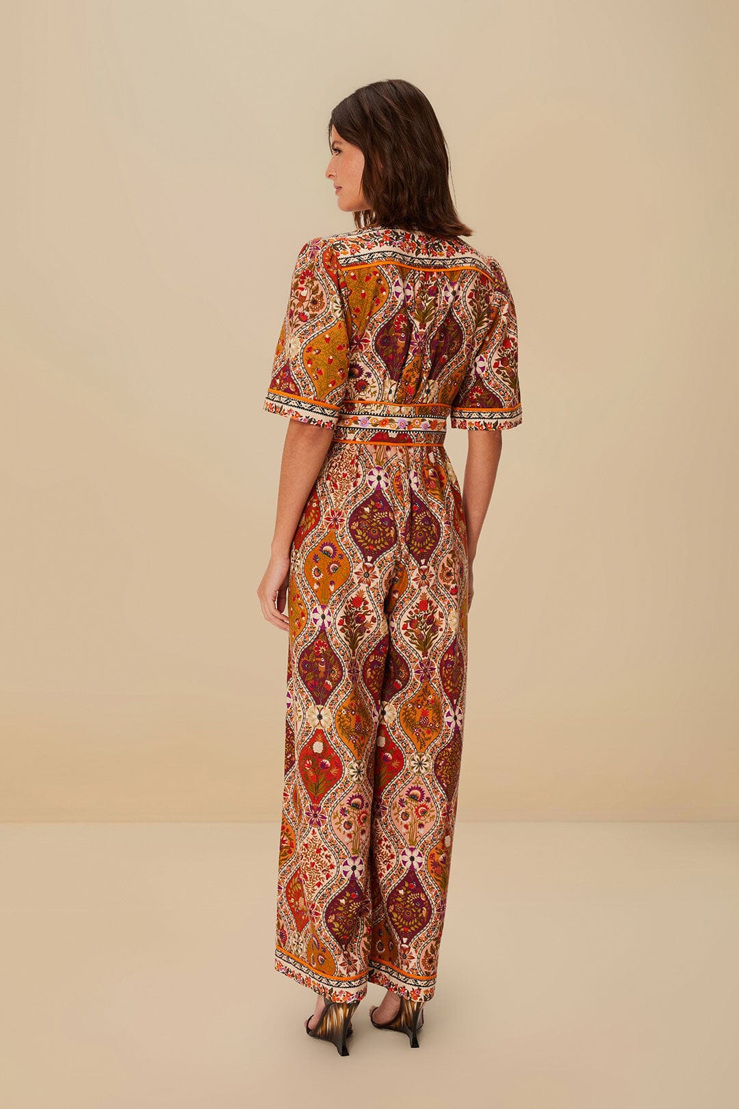 Multicolor Romantic Nature Jumpsuit - Image 4