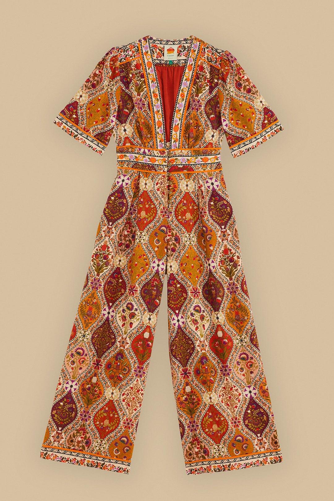 Multicolor Romantic Nature Jumpsuit - Image 5