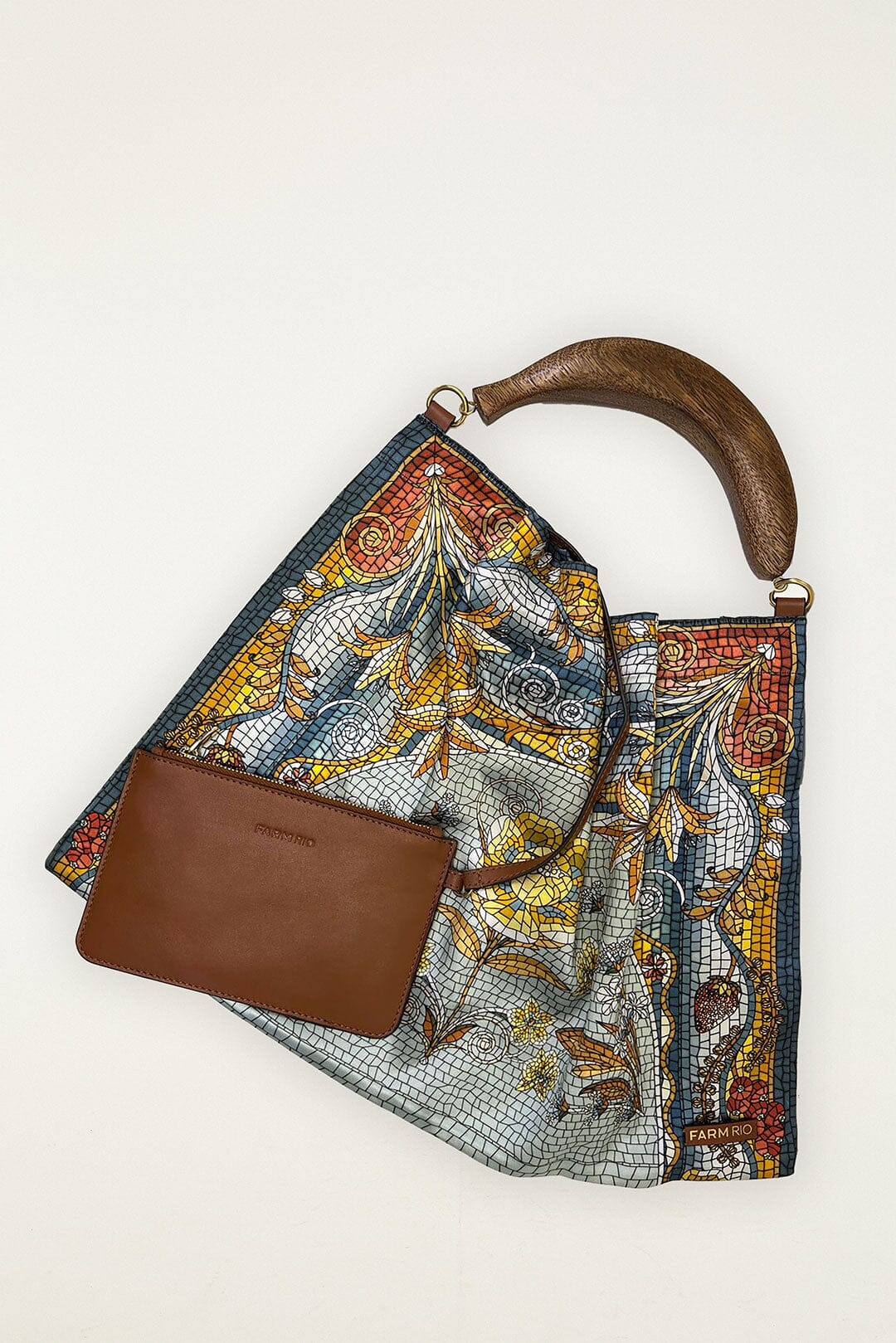 Multicolor Scarf Mini Bag - Image 3