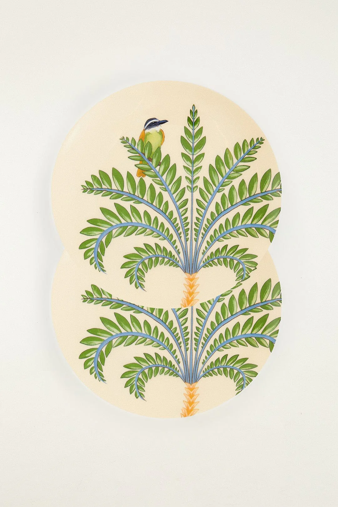 Floral Nature Set Of 2 Dessert Plates - Image 2