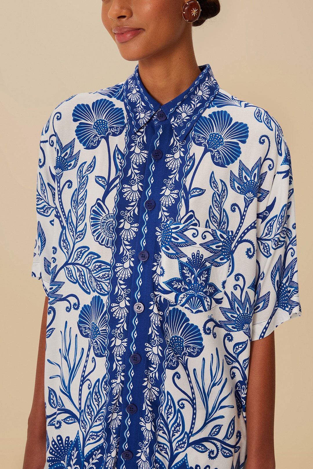 Multicolor Summer Picnic LENZING™ Shirt - Image 2