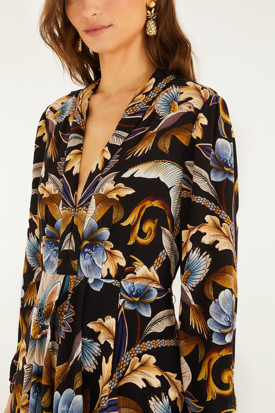 Black Snake Garden Lenzing™ Ecovero™ Viscose Maxi Dress - Image 2