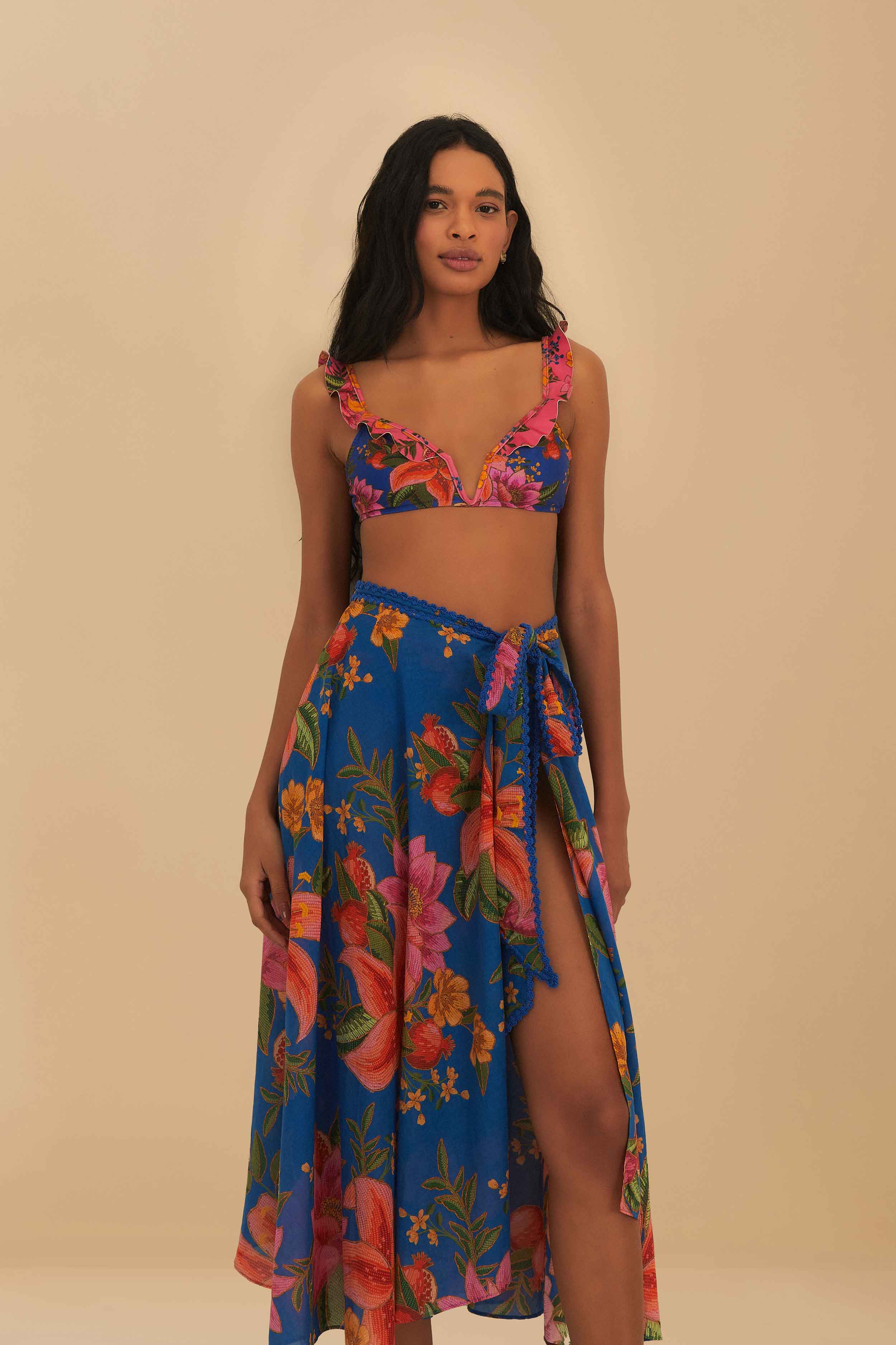 SUMMER FRUIT MIDI SKIRT - Image 2
