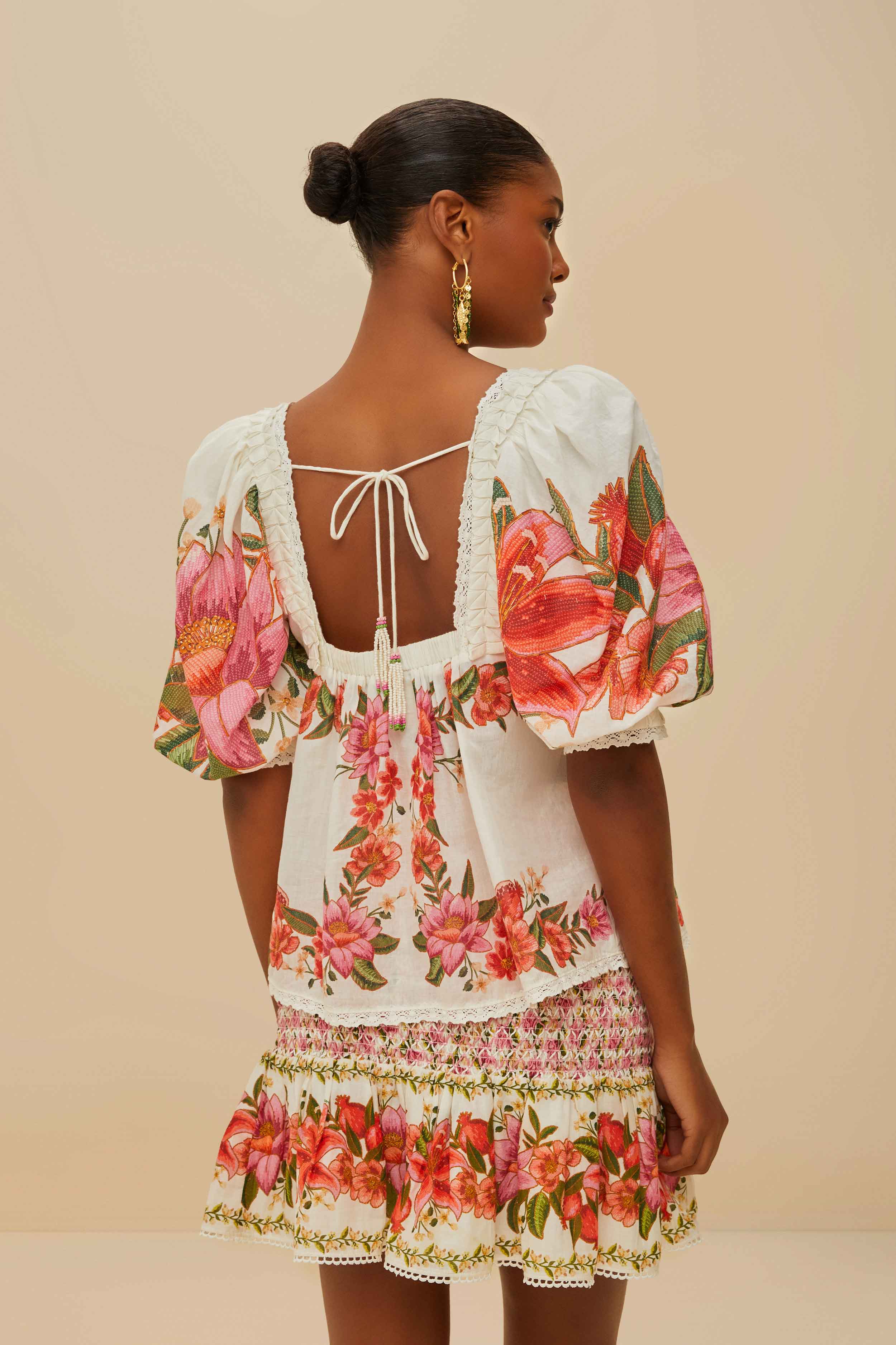Off-White Summer Fruit Blouse - Image 4