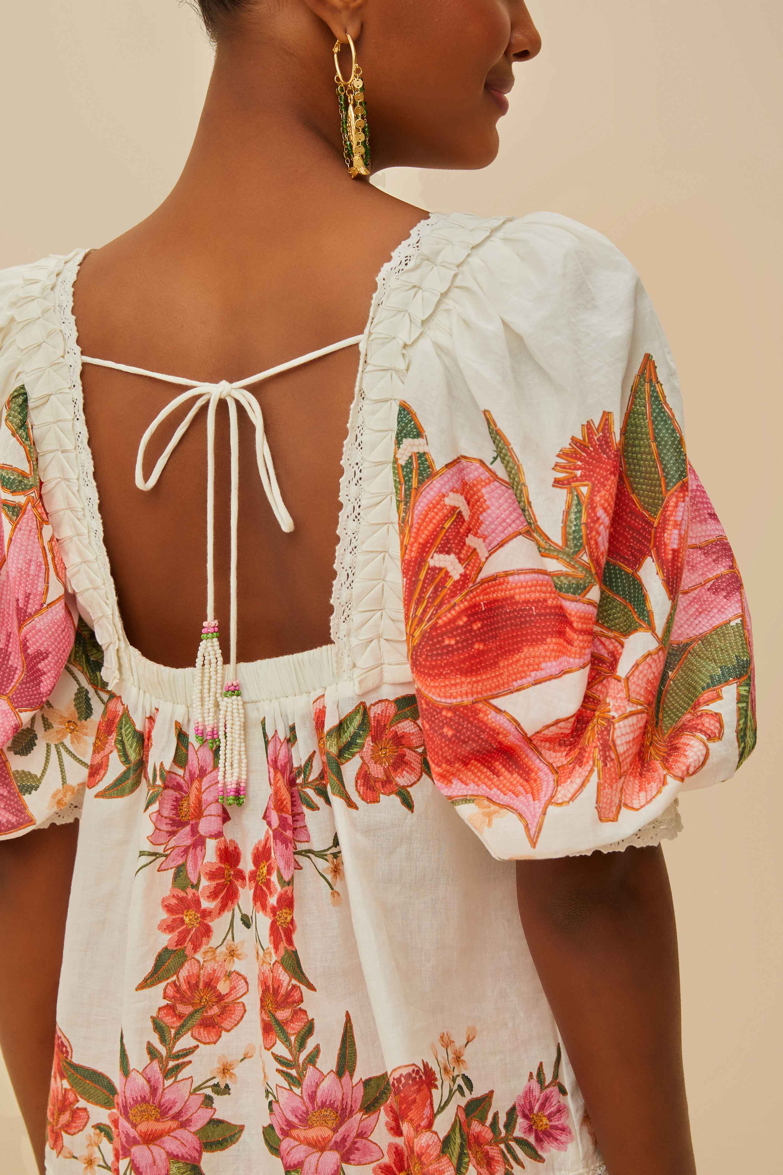 Off-White Summer Fruit Blouse - Image 5