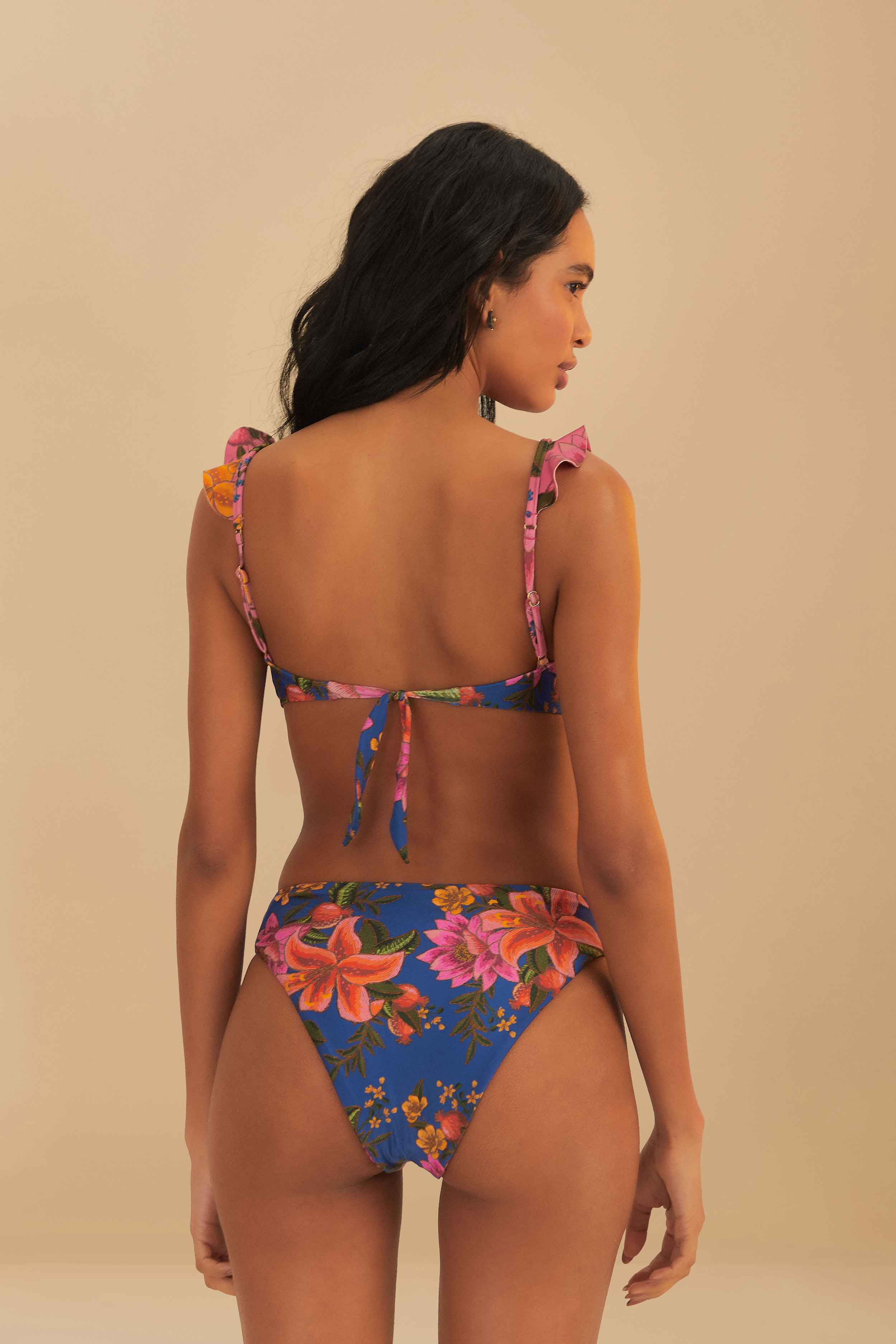 SUMMER FRUIT UNDER WIRE BIKINI TOP - Image 4
