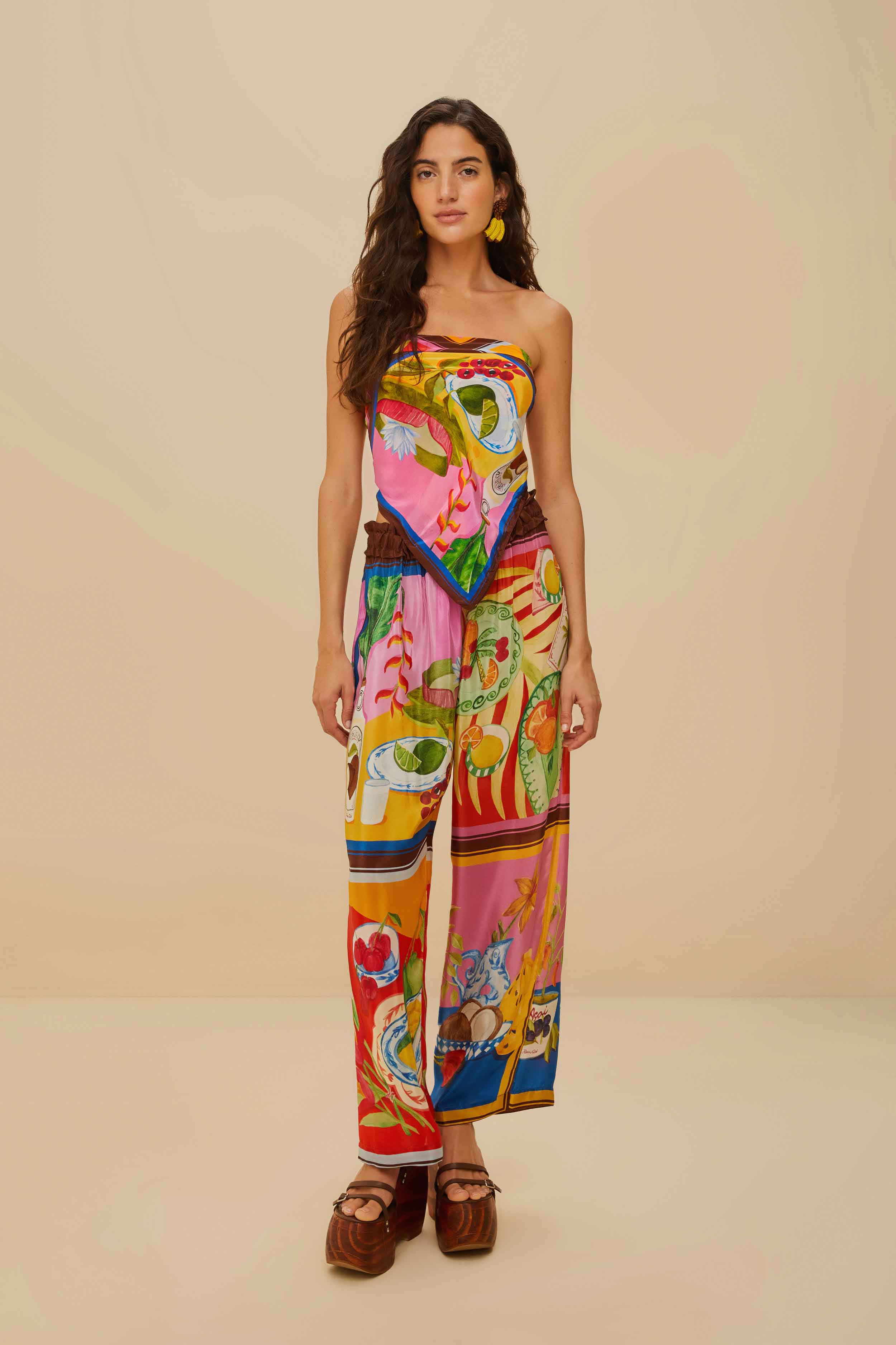Multicolor Summer Picnic Scarf - Image 2