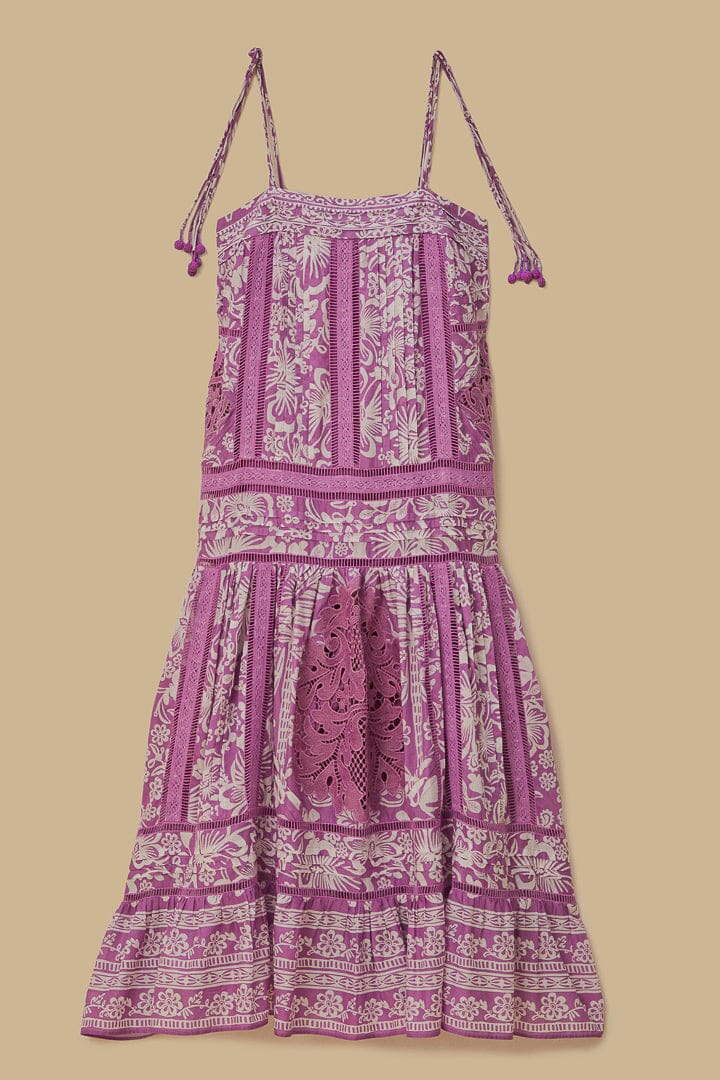 Lilac Sweet Garden Sleeveless Maxi Dress - Image 6