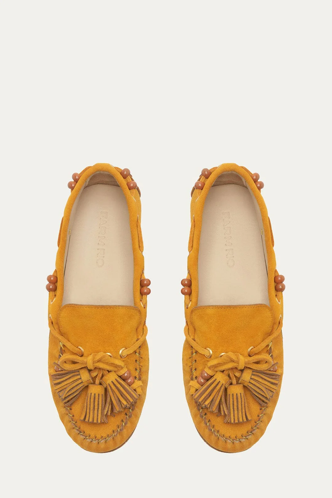 Caramel Tassel Suede Moccasin - Image 4