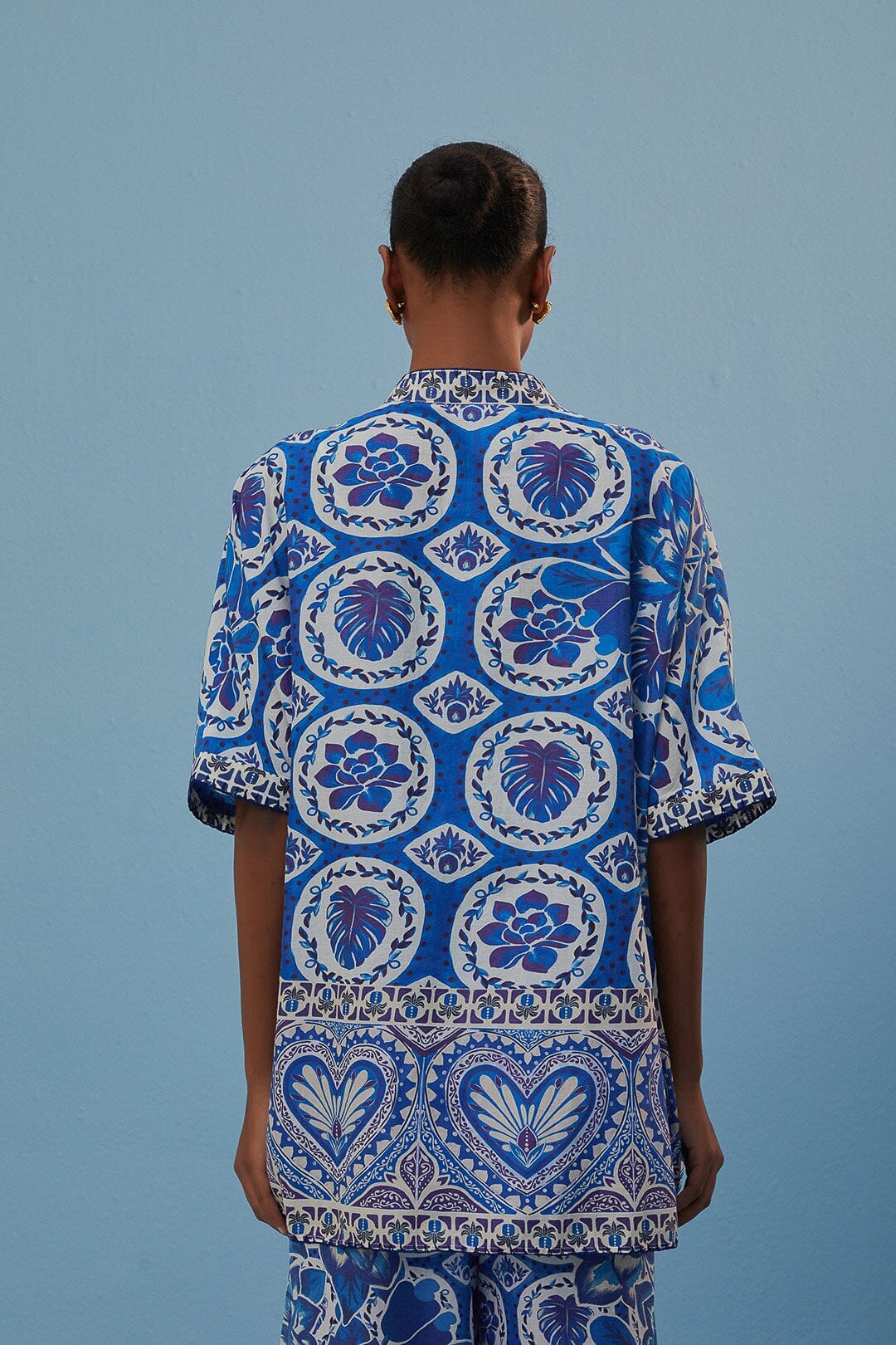 Blue Tile Dream Shirt - Image 5