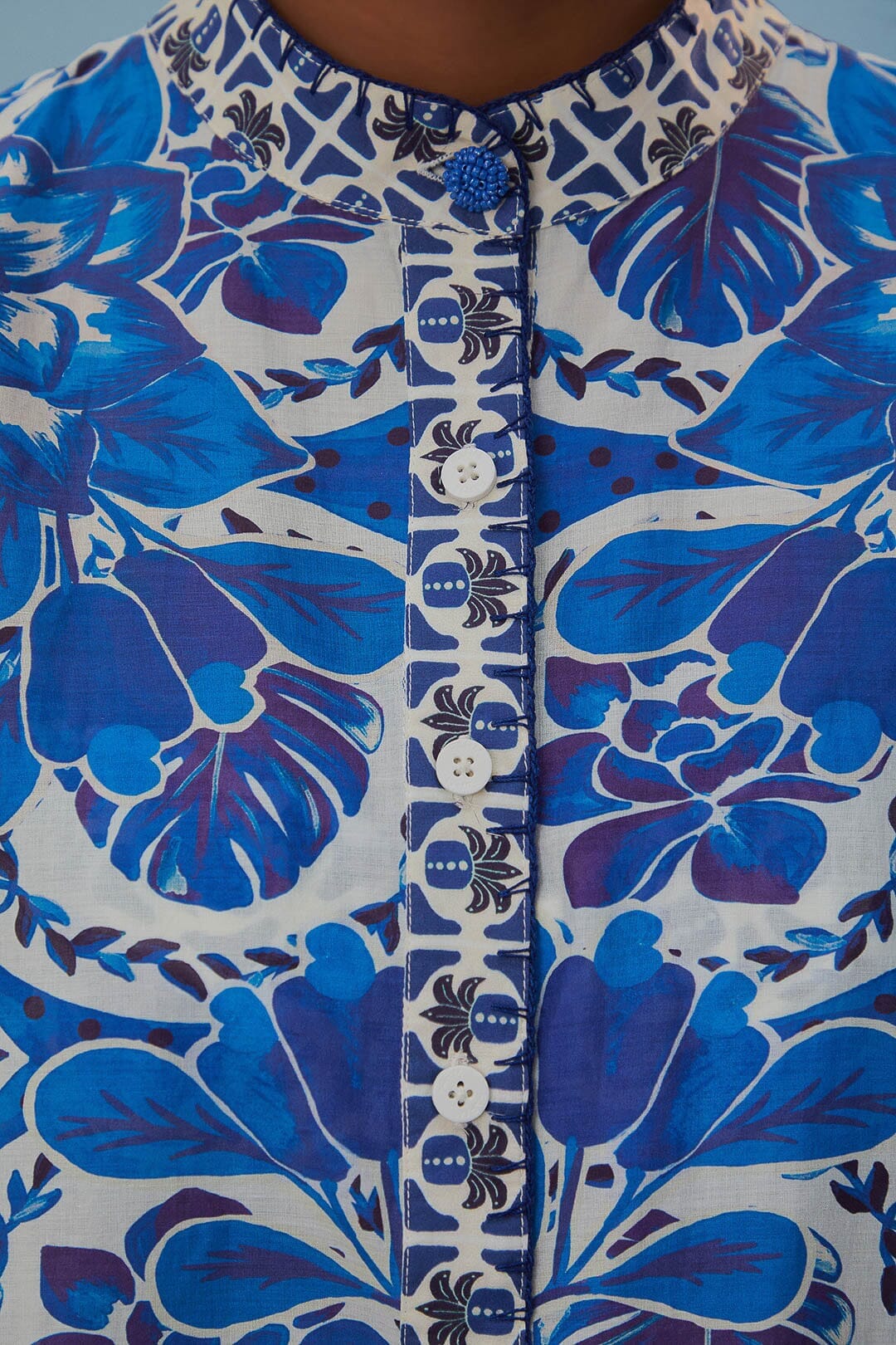 Blue Tile Dream Shirt - Image 7