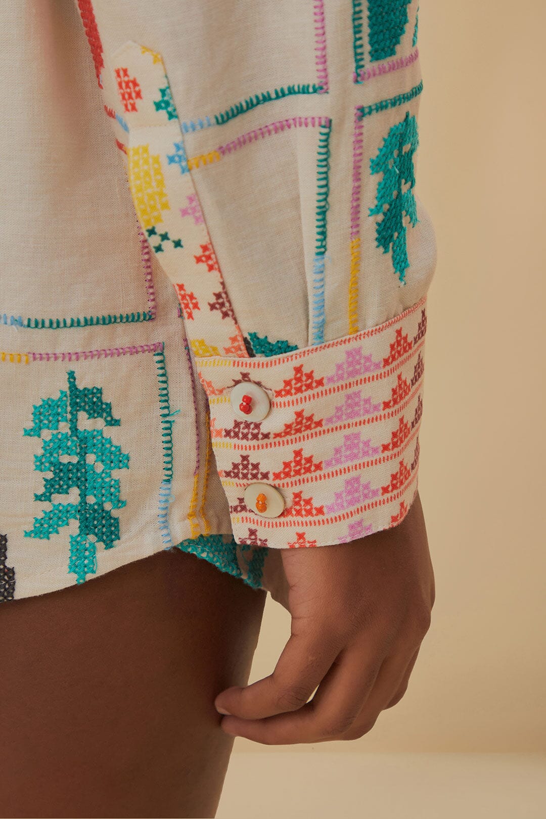 Tropical Stich Long Sleeve Shirt - Image 4