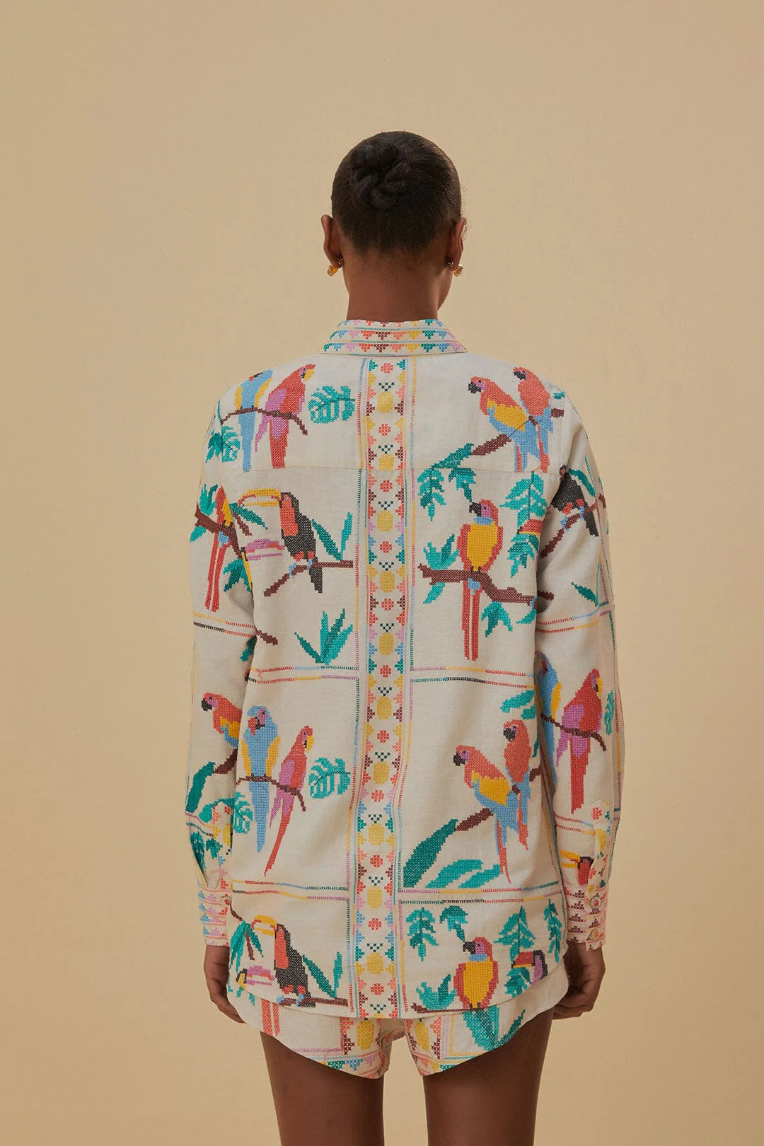 Tropical Stich Long Sleeve Shirt - Image 6