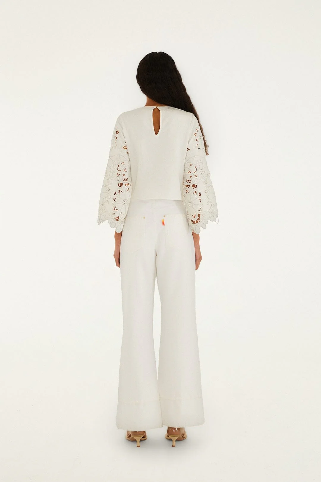Twill Fringe Pocket Pants - Image 3
