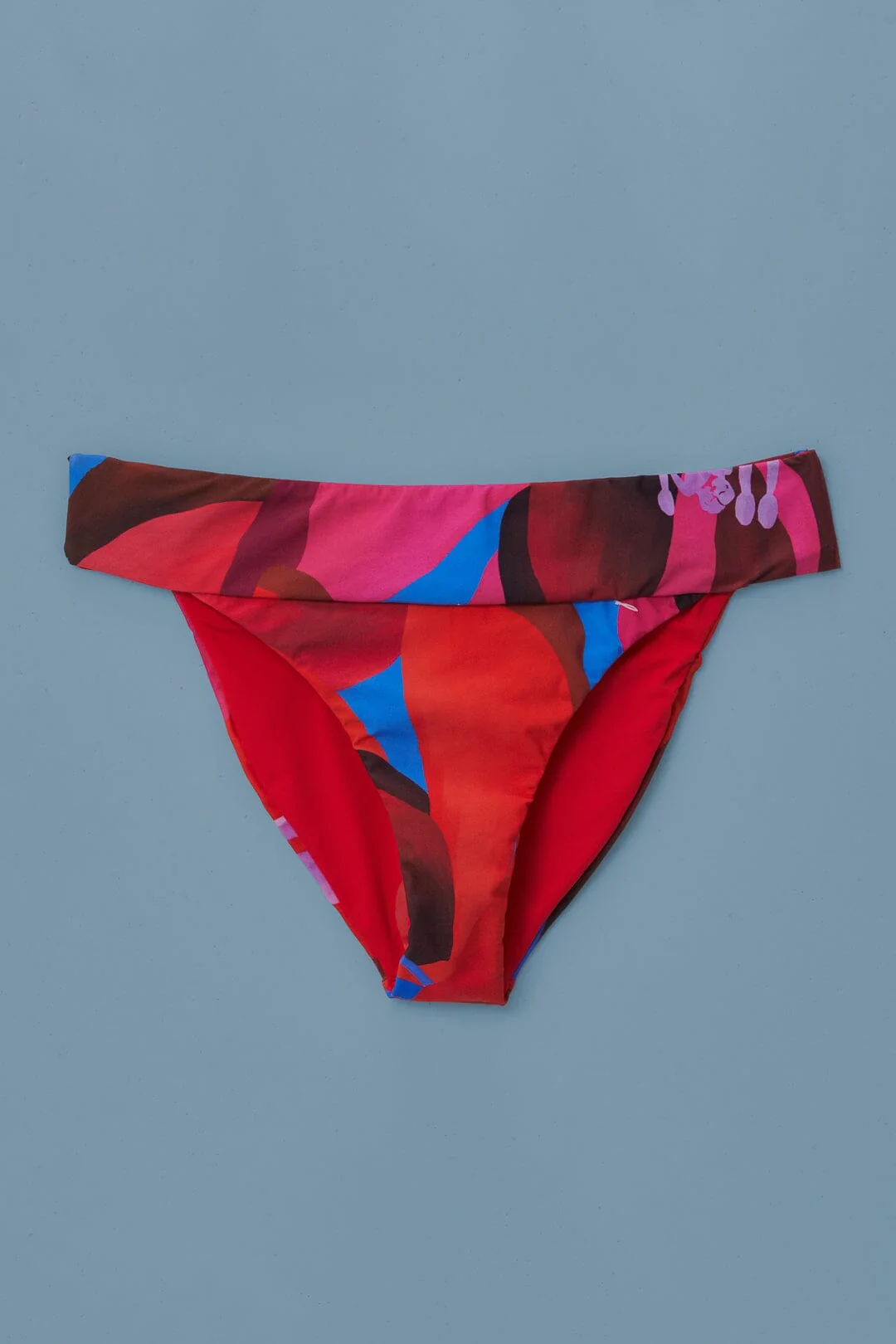 Watercolor Floral Bikini Bottom - Image 4