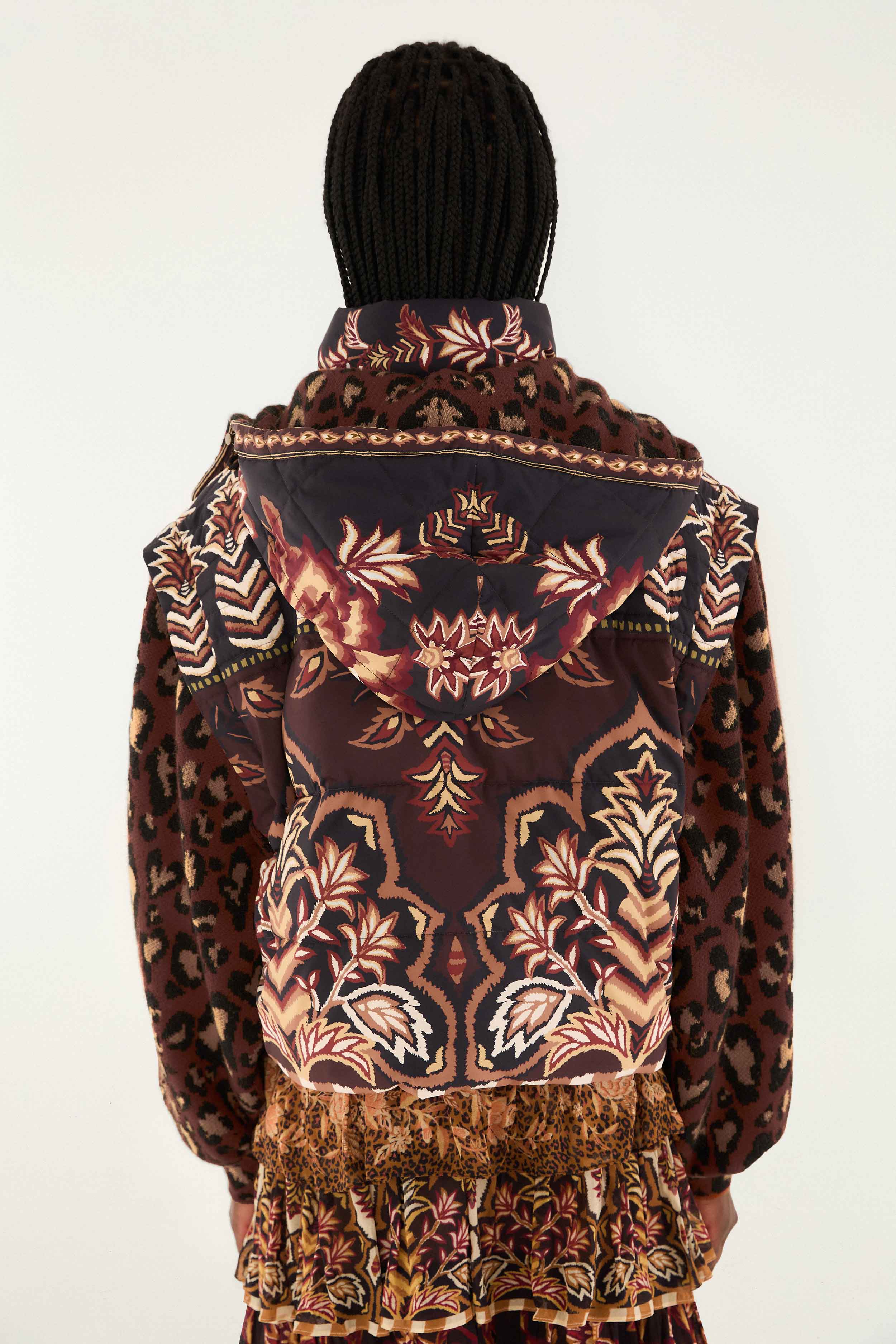 Brown Winter Ainika Puffer Jacket - Image 7