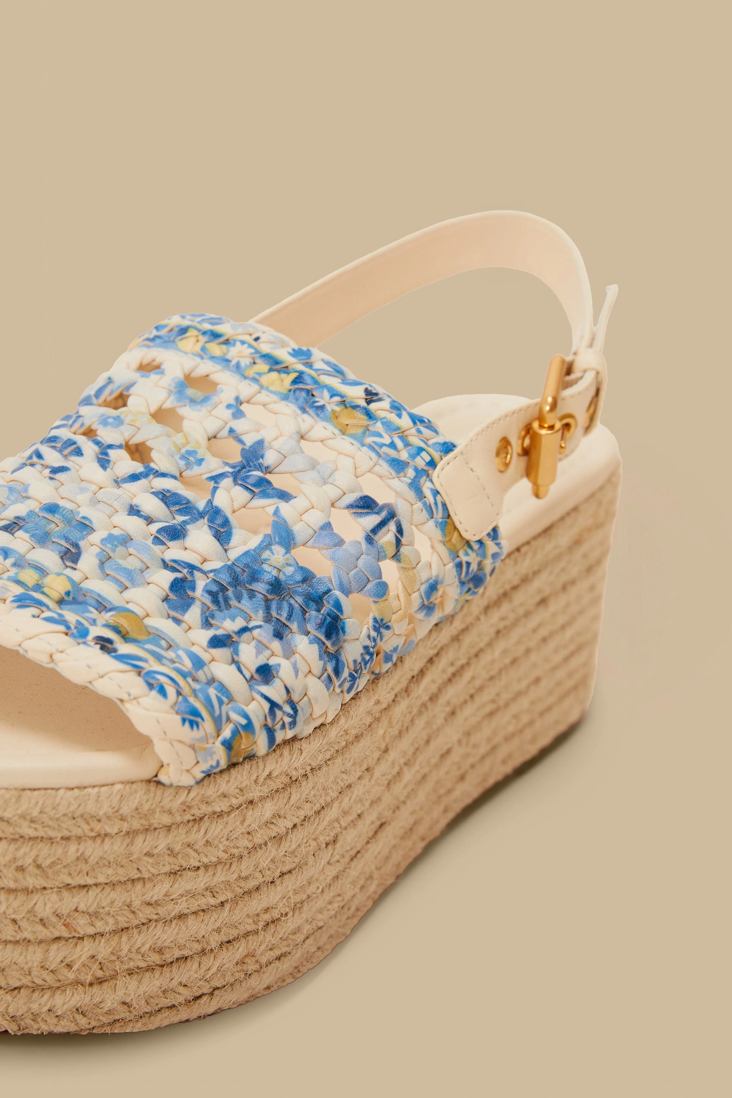 Woven Flatform Sandal - Image 4