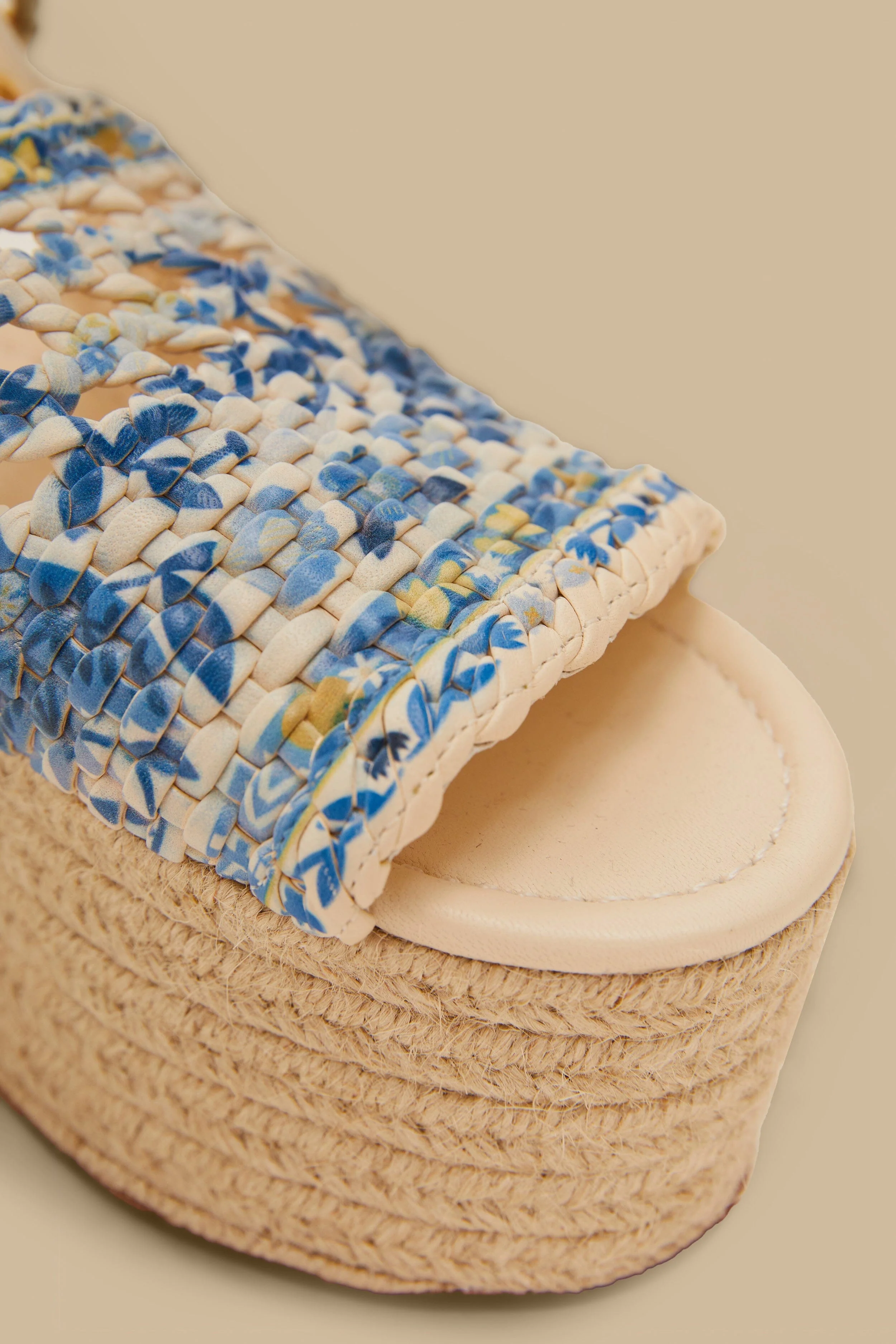 Woven Flatform Sandal - Image 6