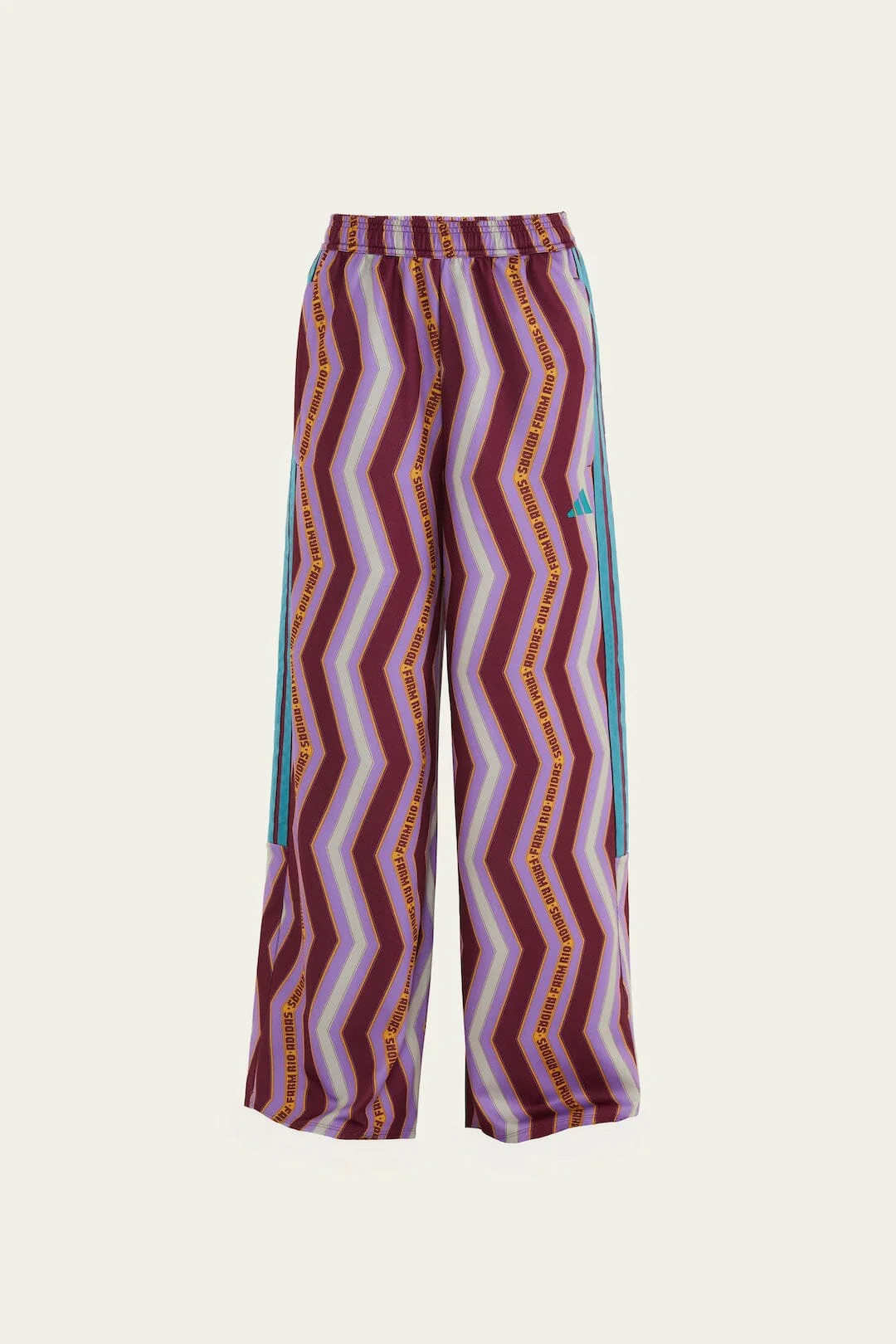 Zig Zag Stripes Lilac Adidas Tiro Pants - Image 4