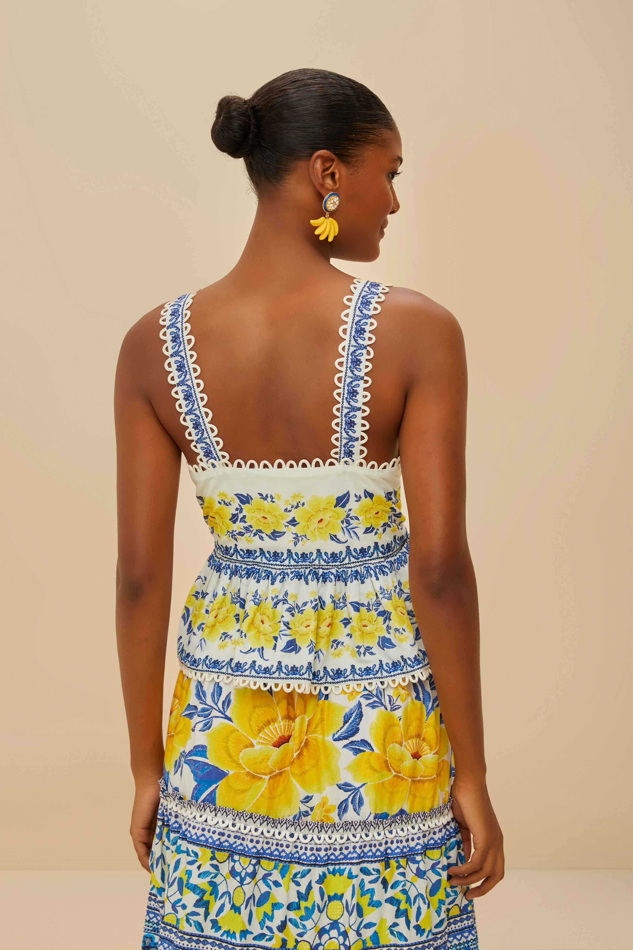 Off-White Zuli Sleeveless Blouse - Image 4