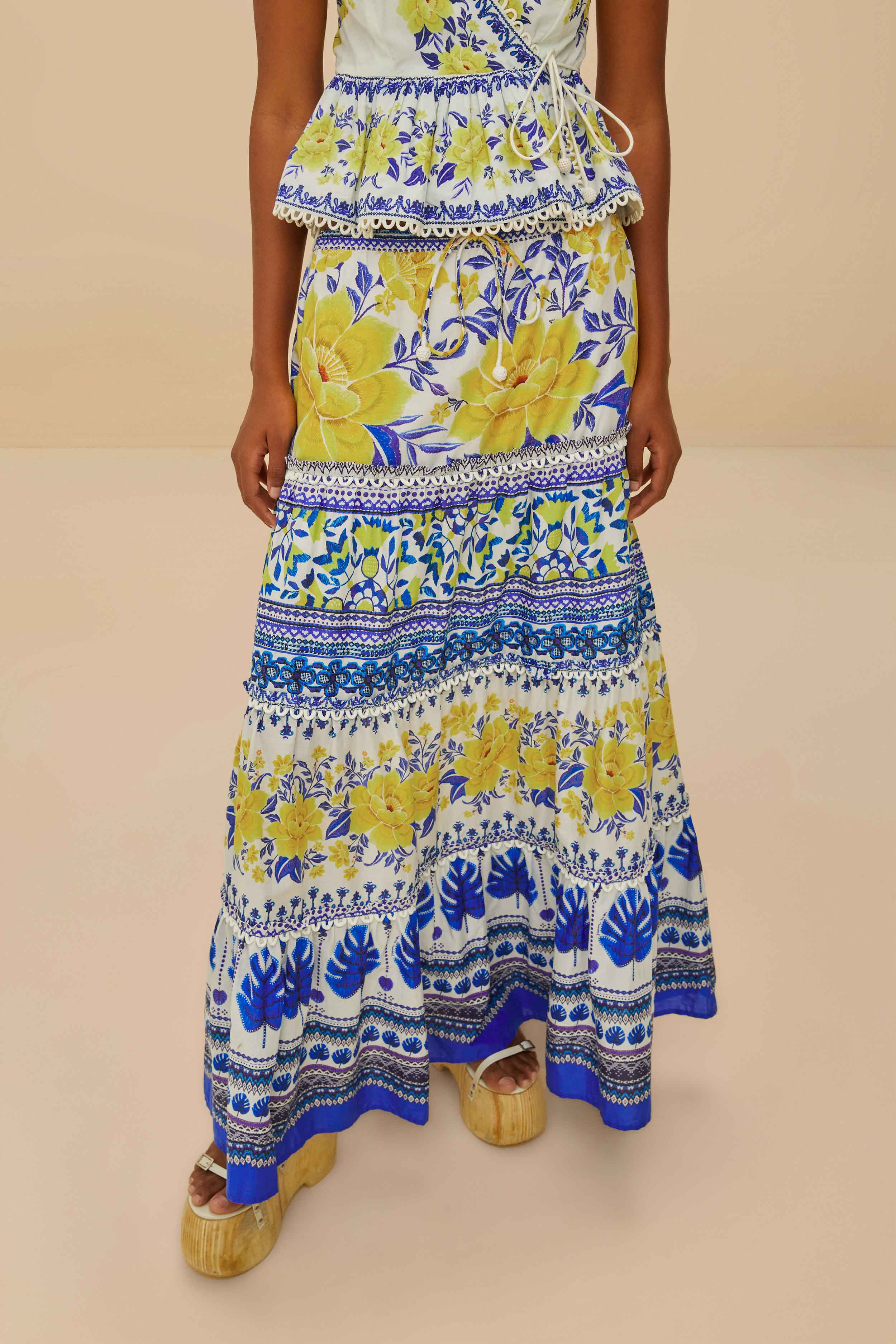 Off-White Zuli Low Rise Maxi Skirt - Image 2